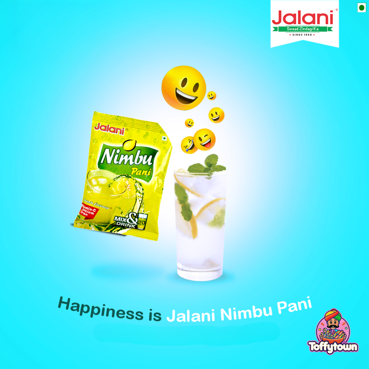 Nimbu Pani | Pack of 15 | Toffytown