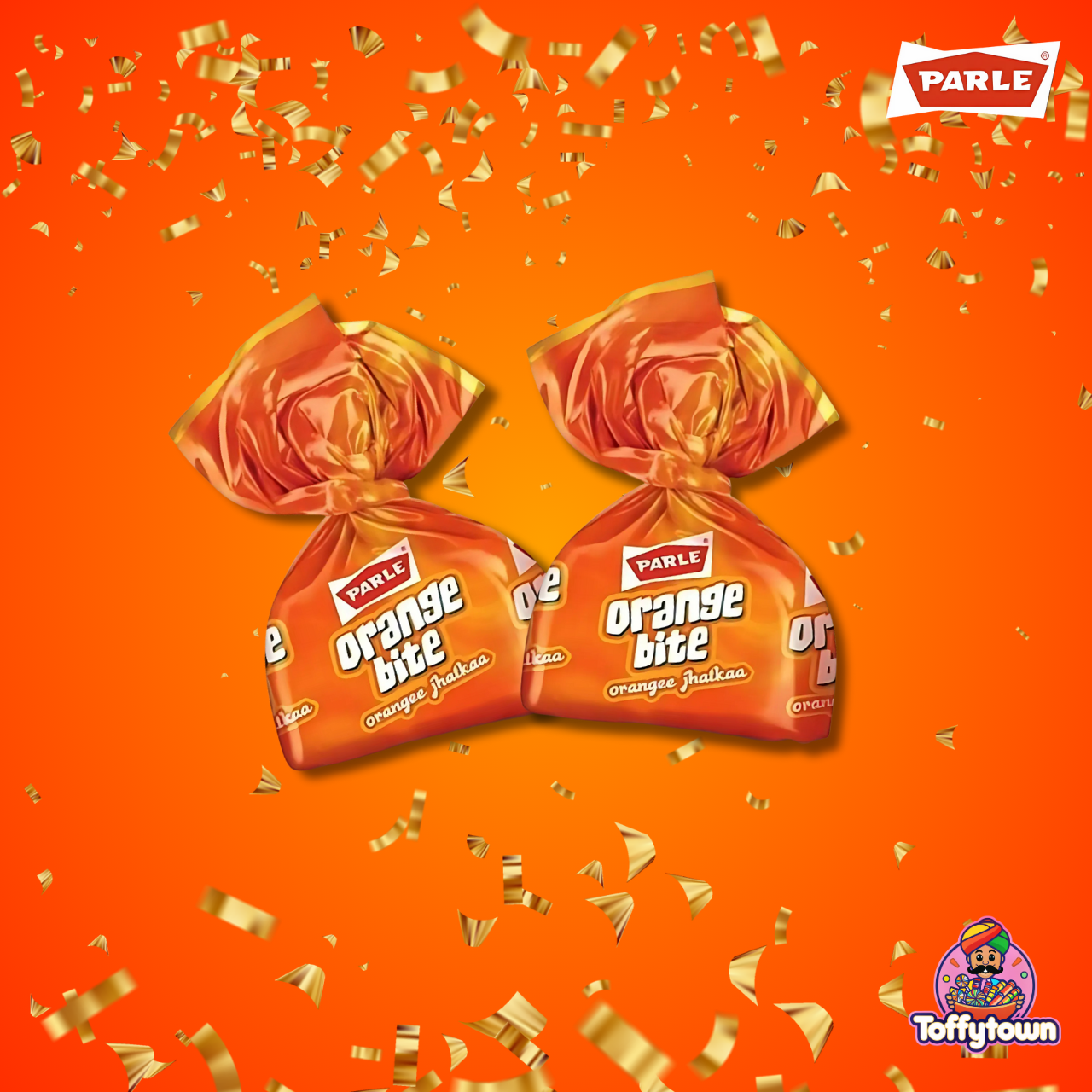 Orange Bite Candy | Pack of 20 | Toffytown