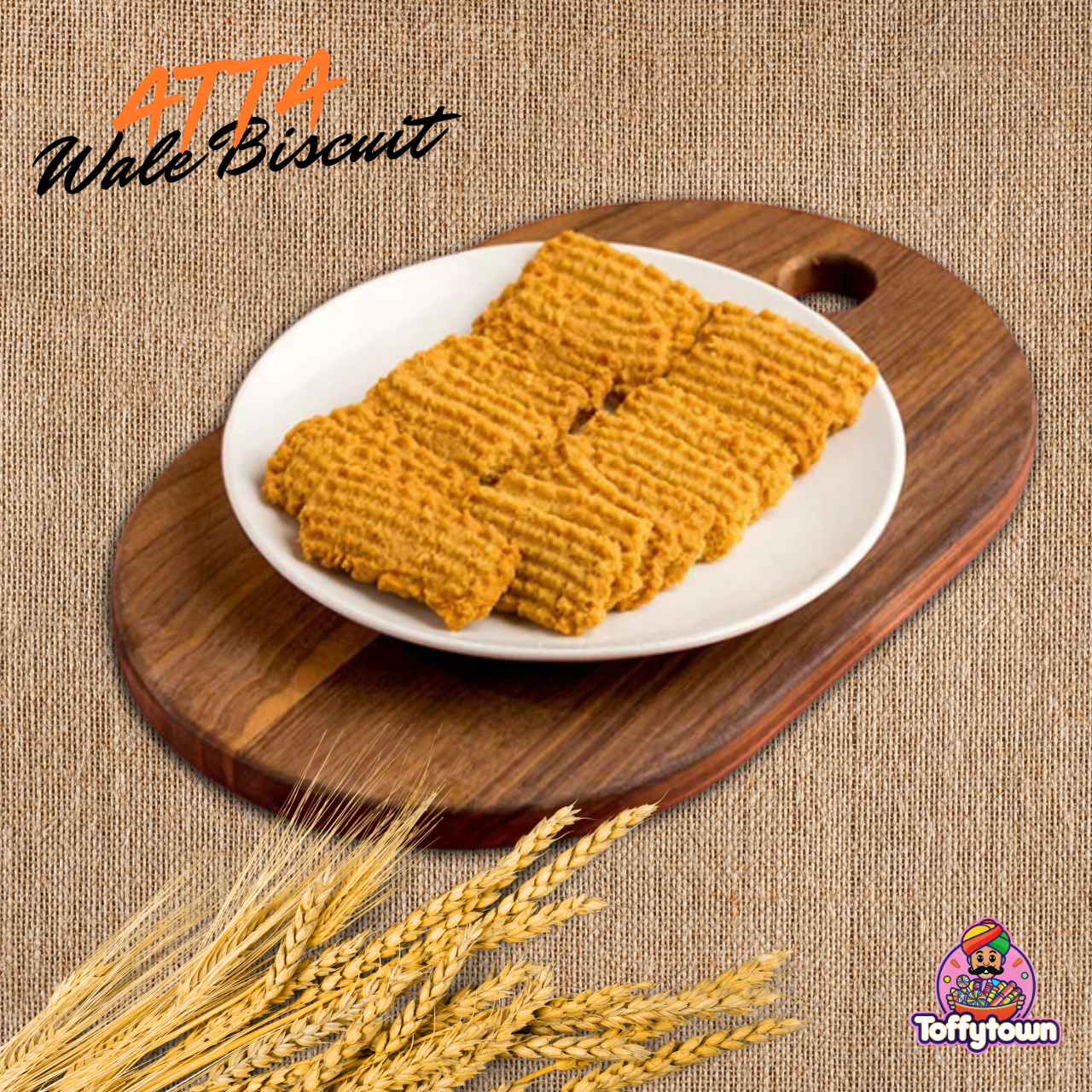 Punjabi Atta Biscuits | Toffytown