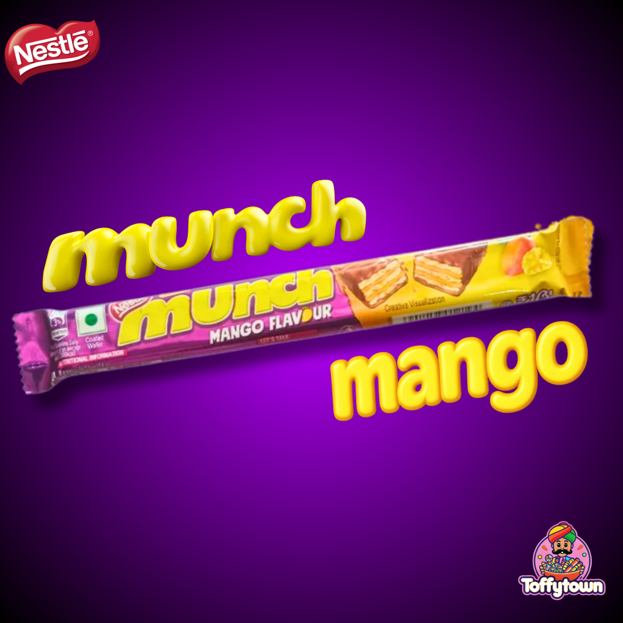 Munch Mango Flavour Chocolate | Toffytown