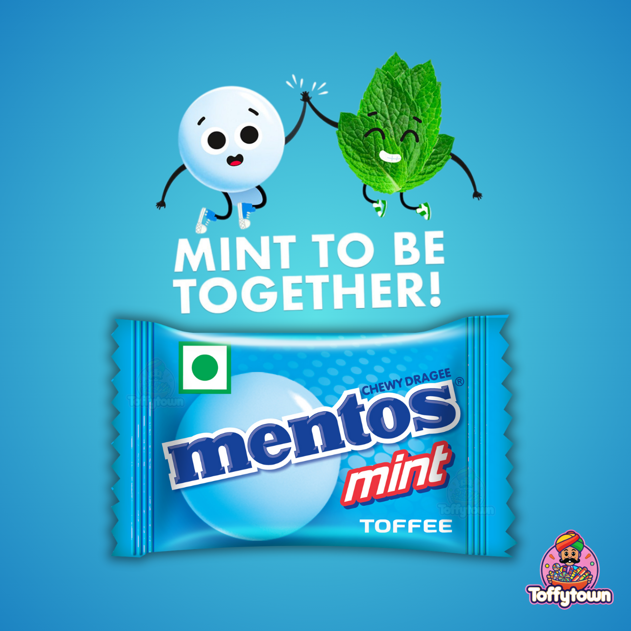 Mentos Mint | Pack of 20 | Toffytown