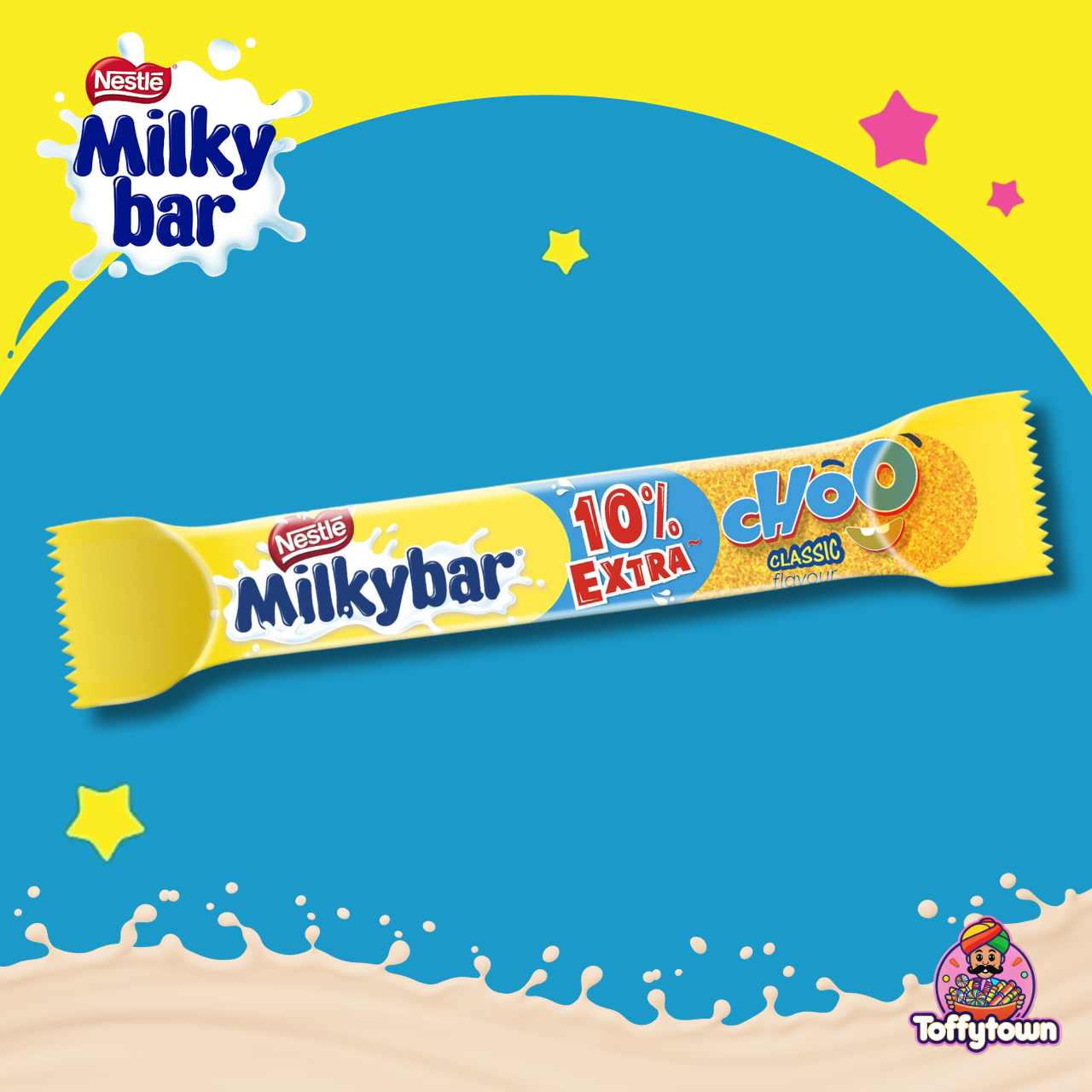 Milky Bar Choo Classic | Pack of 3 | Toffytown