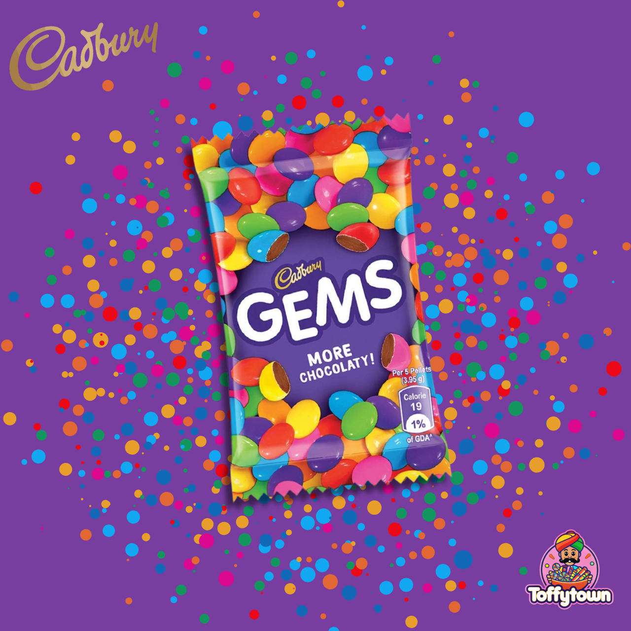 Cadbury Gems | Pack of 5| Toffytown
